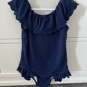 SOLD- Beaufort Bonnet Company- Girls Sandy Lane Swimsuit